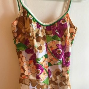 Vintage floral dress